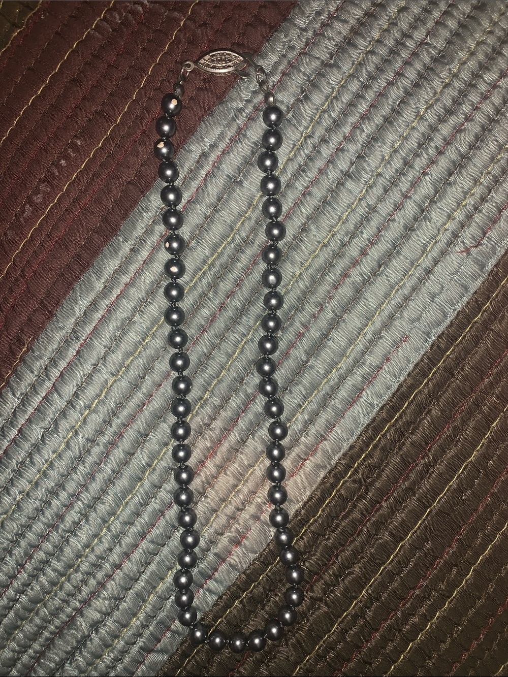 Hematite  Necklace 14”